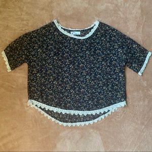 Over-sized Floral Shirt
